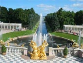 Peterhof canal