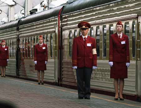 St. Petersburg - Moscow train