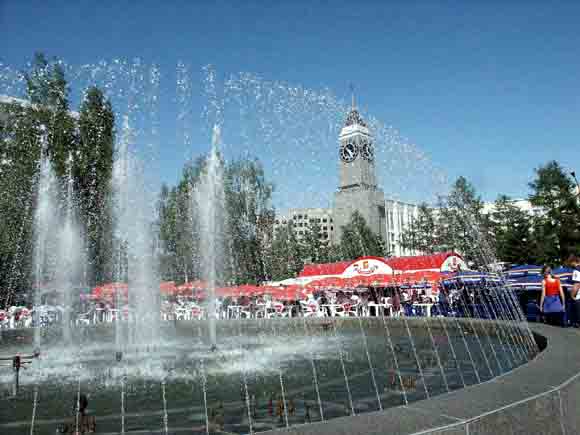Krasnoyarsk - fountains