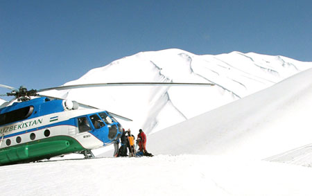 Heliski Uzbekistan