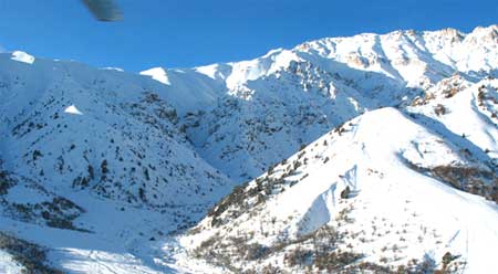 Chimgan mountains / Heliski Uzbekistan