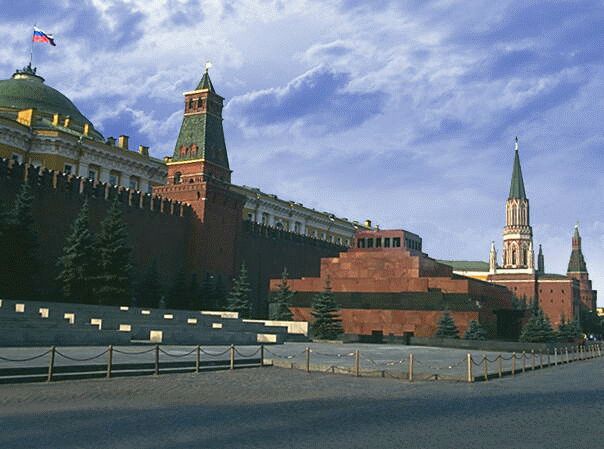 Moscow - the Lenin Mausoleum